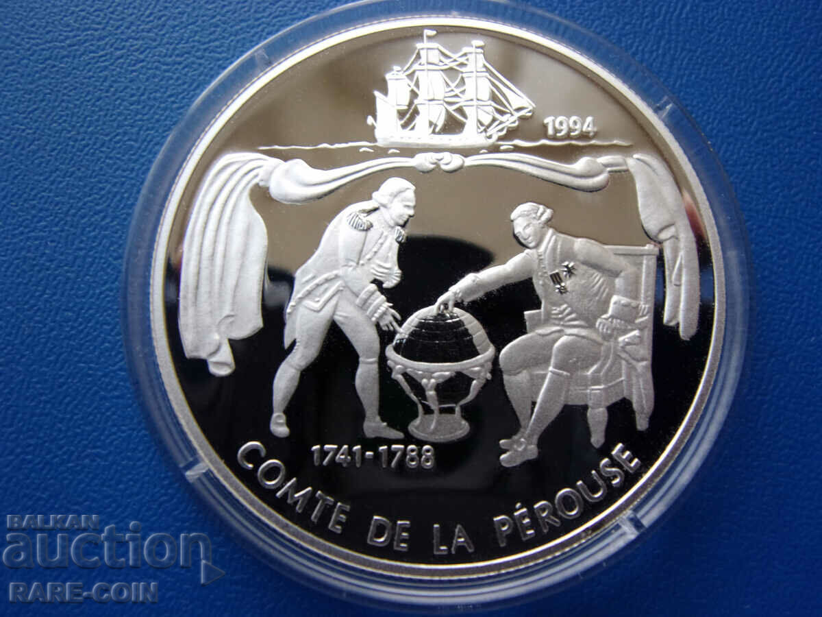 RS(43)  Самоа и Сизифо  10  Долара 1994 UNC PROOF  Rare