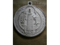 мини стар католически медальон ХРИСТОС
