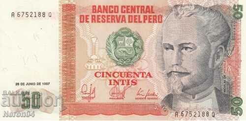 50 инти 1987, Перу