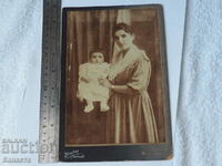 Photo cardboard Mother with baby photo Shumen ShP