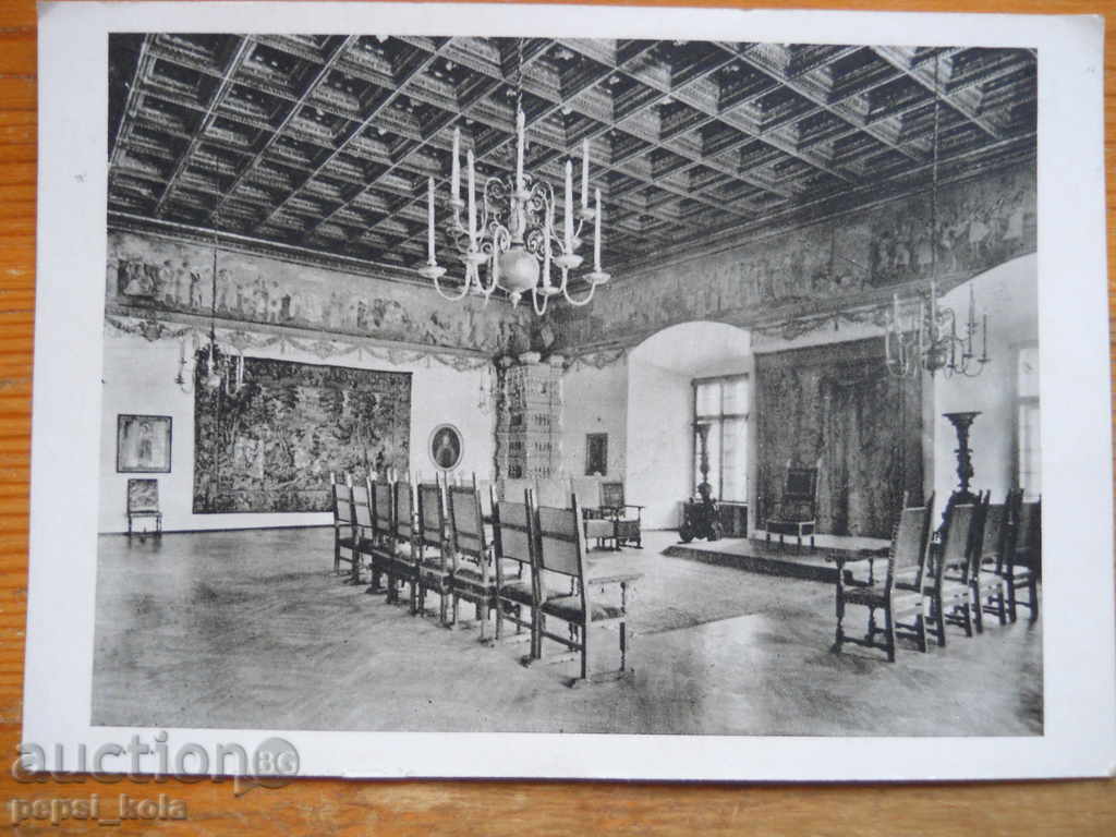 old postcard - Poland (Wawel Castle) 1953