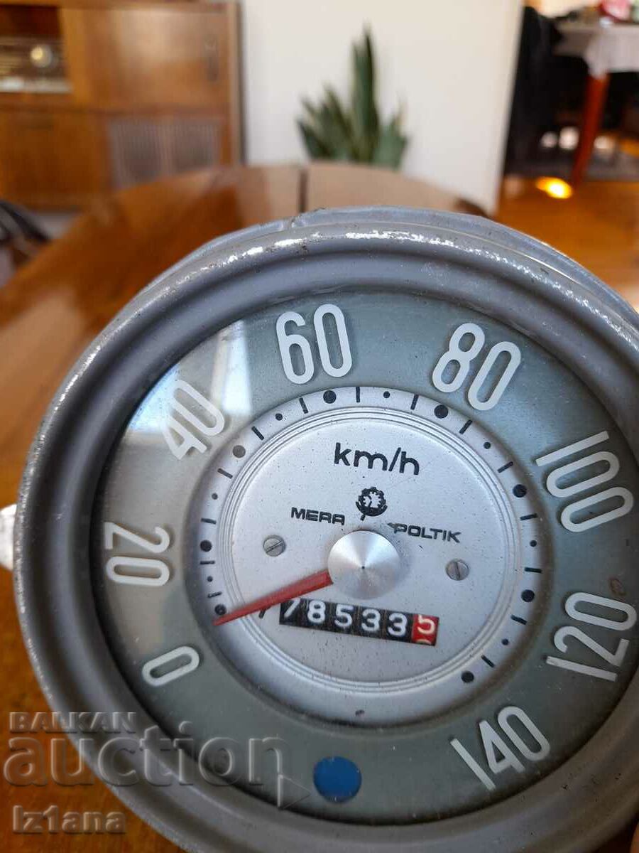 Παλιό ταχύμετρο, χιλιόμετρα Βαρσοβία με τιμή 80.00 BGN | € 40.90