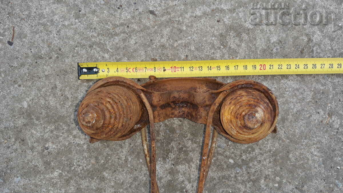 antique leather bicycle wheel seat with price 31.00 BGN | € 15.85