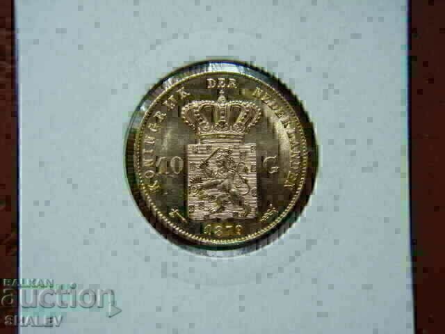 10 Gulden 1879 Olanda - Unc (aur) cu preț € 854.89 | 1672.03 BGN 10 Gulden 1879 Olanda - Unc (aur) cu preț € 854.89 | 1672.03 BGN