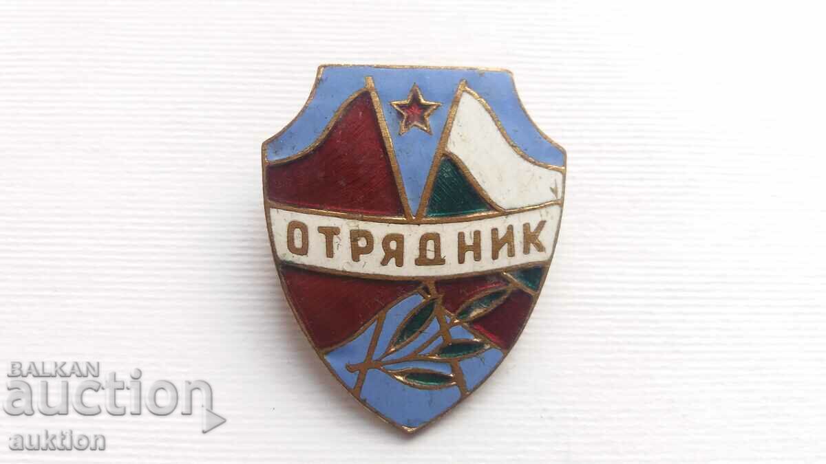 BADGE - WALKER - BRONZE ENAMEL with price 5.99 BGN | € 3.06