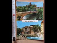 Card Halle /Saale/ Postcard Halle /Saale/