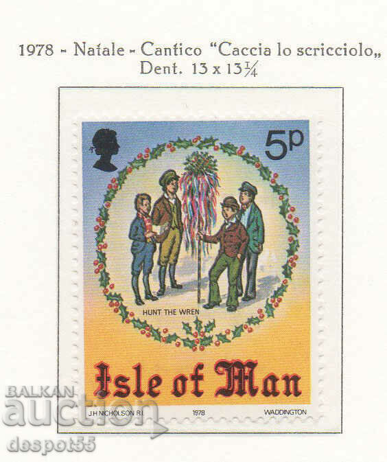1978. Isle of Man. Christmas.