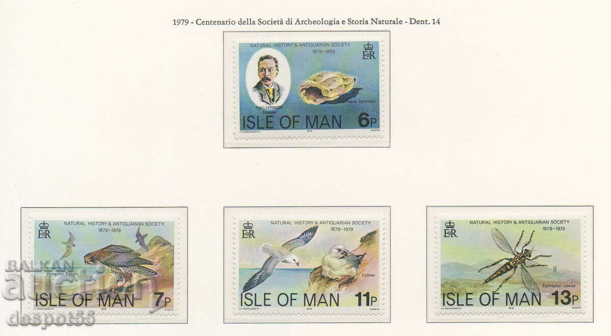 1979. Isle of Man. 100 years of the Natural History Society.