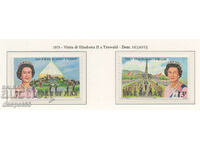 1979. Insula Man. Vizita reginei Elisabeta a II-a la Tynwald.
