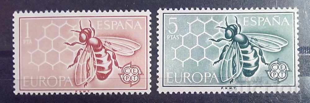 Испания 1962 Европа CEPT Фауна/Пчели MNH