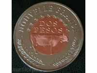 2 Peso 2013, Araucania și Patagonia (New Franța)