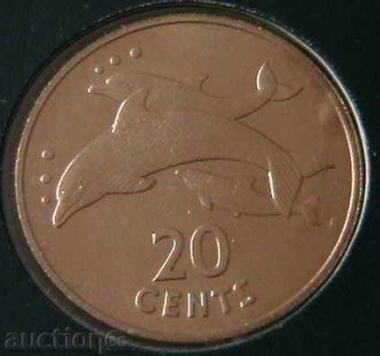 20 cents 1979, Kiribati