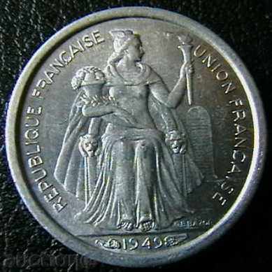 50 Cent 1949, New Caledonia with price 7.99 BGN | € 4.09