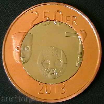 250 franci 2013, Katanga