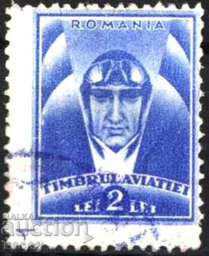 Stamped Aviation Pilot 1932 από τη Ρουμανία