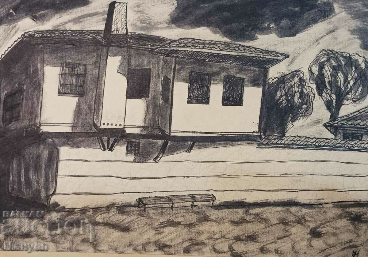 Auction Old picture. Auction Old picture.