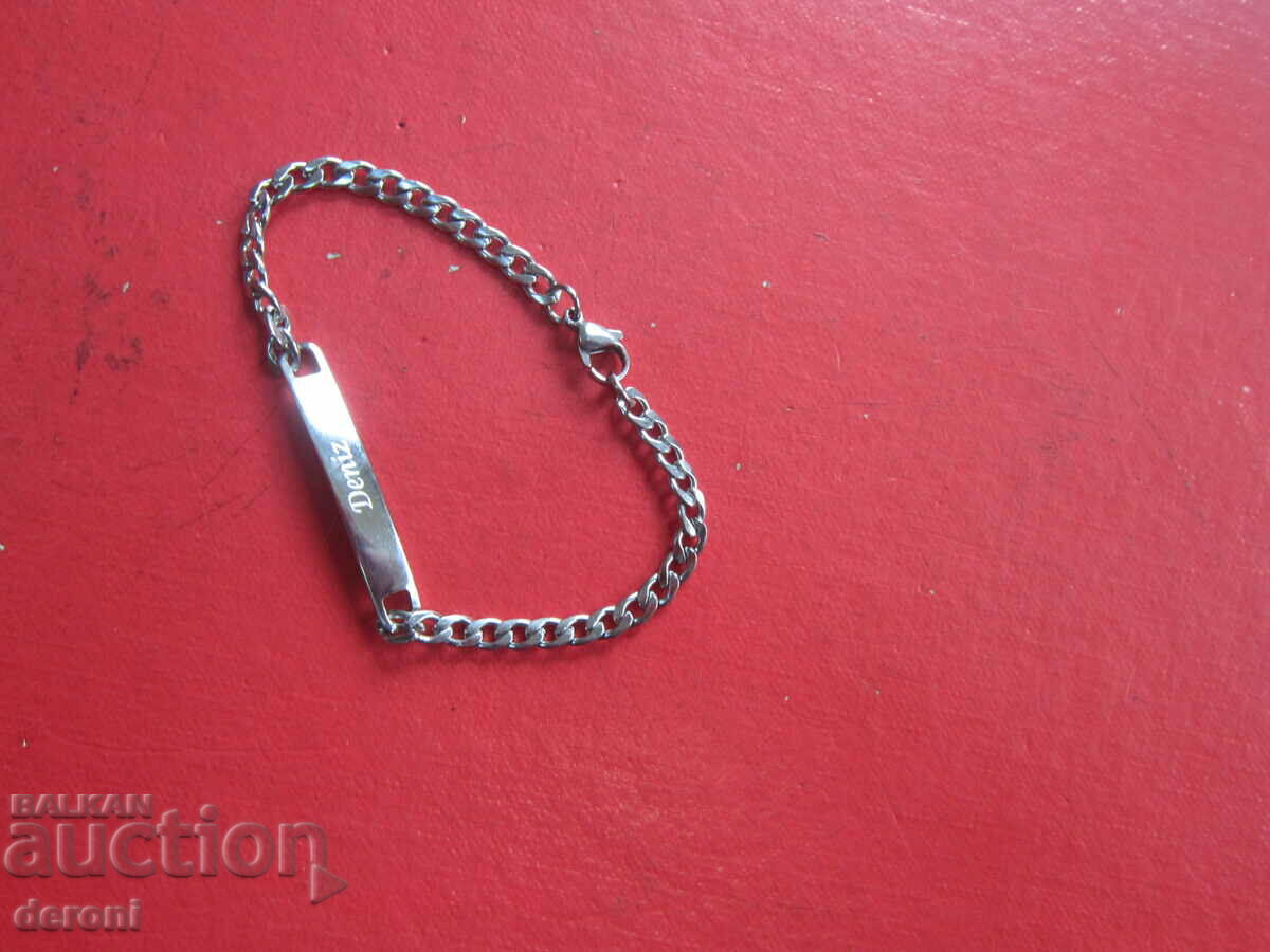 Βραχιόλι από ανοξείδωτο ατσάλι 5 - 5 Βραχιόλι από ανοξείδωτο ατσάλι 5 - 5