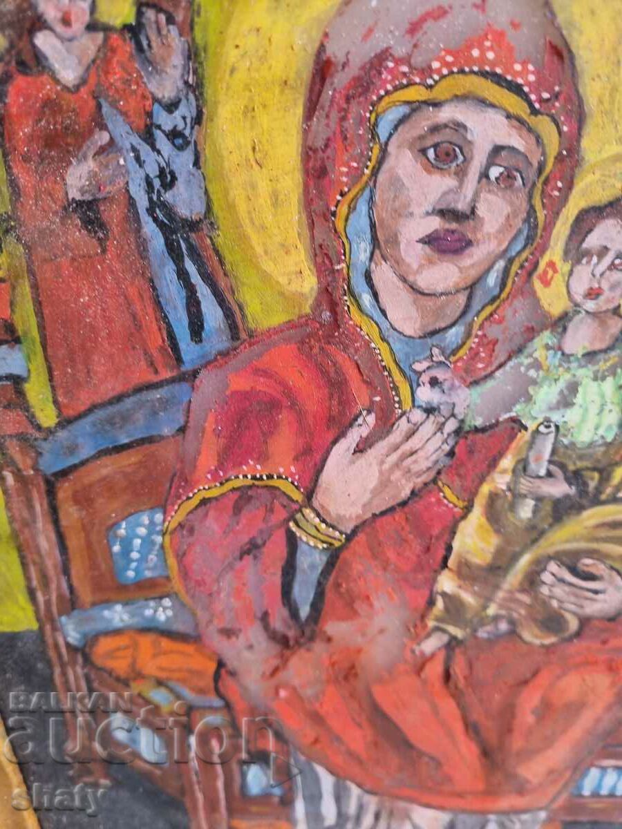 Delivery of Old hand drawn icon Delivery of Old hand drawn icon