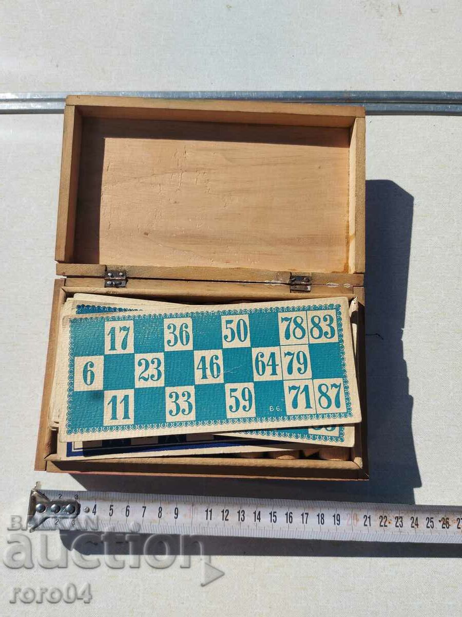 Auction LOTTO - AN OLD CHILDREN'S GAME Auction LOTTO - AN OLD CHILDREN'S GAME