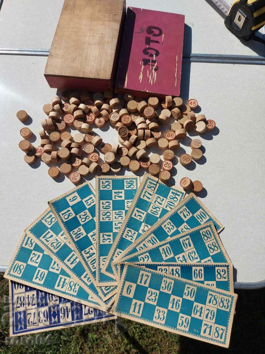 LOTTO - AN OLD CHILDREN'S GAME - 5 LOTTO - AN OLD CHILDREN'S GAME - 5