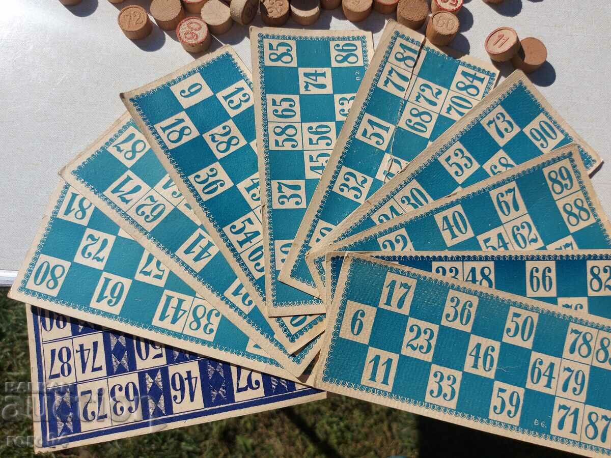 LOTTO - AN OLD CHILDREN'S GAME - 6 LOTTO - AN OLD CHILDREN'S GAME - 6