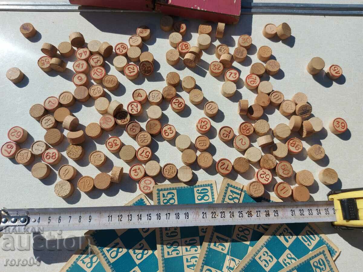 LOTTO - AN OLD CHILDREN'S GAME - 7 LOTTO - AN OLD CHILDREN'S GAME - 7