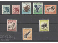 1959. Юж. Африка. Местни животни от 1954, различно назъбване