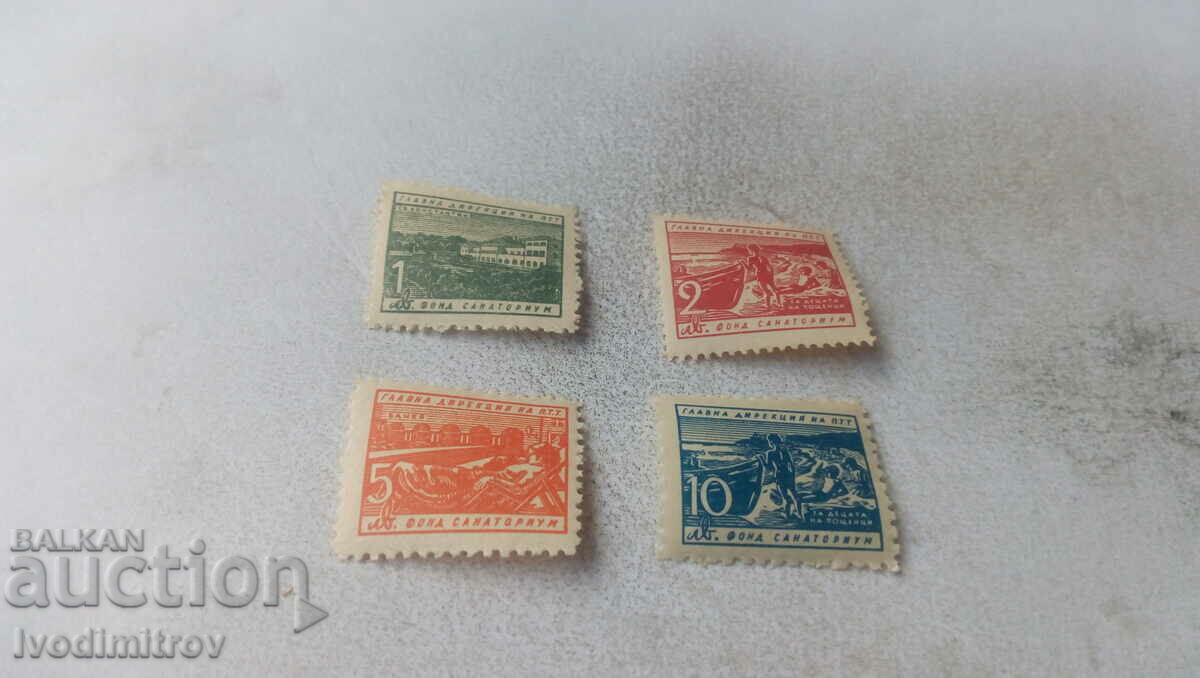Ταχυδρομικά γραμματόσημα Sanatorium Fund 1950