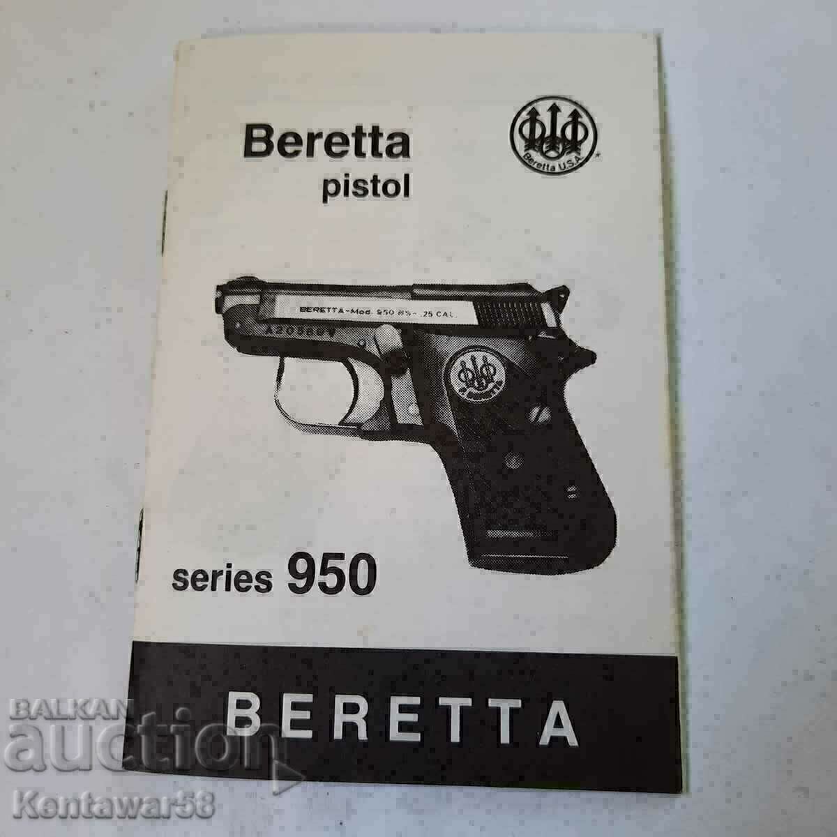 Beretta 950 - descriere tehnică.