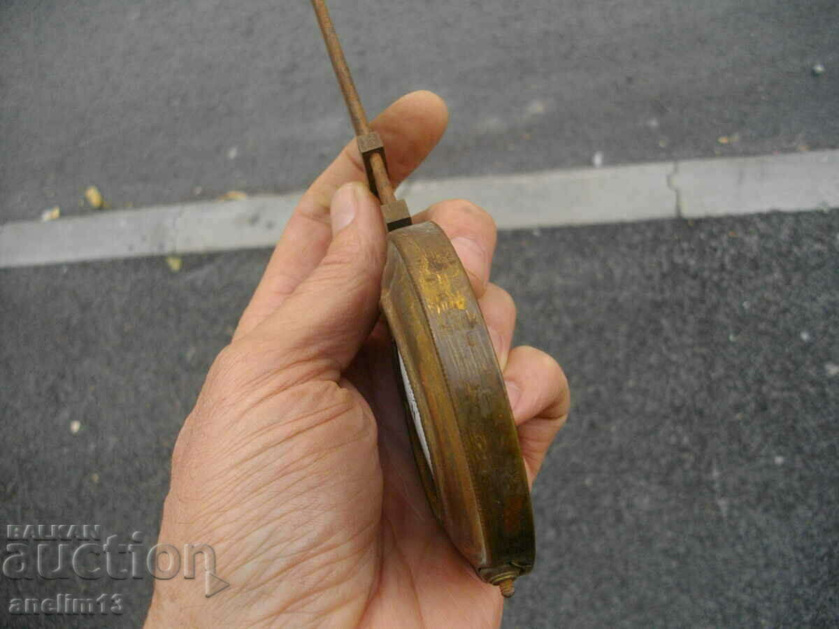 Auction PENDULUM FOR AN OLD WALL CLOCK Auction PENDULUM FOR AN OLD WALL CLOCK