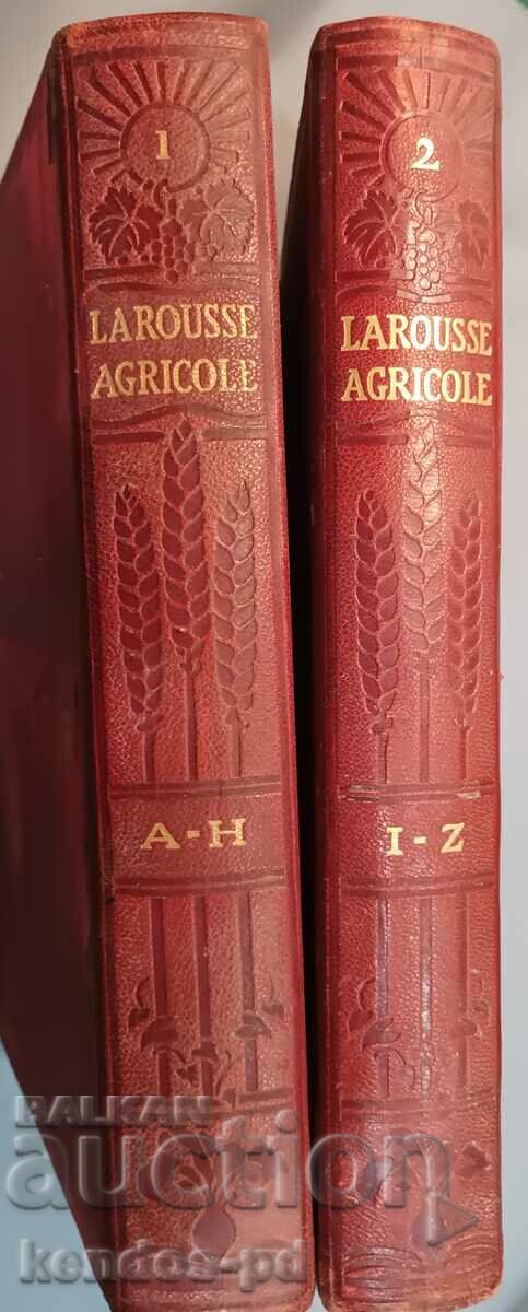 Auction Old French Agronomic Encyclopedia" Larousse agricole Auction Old French Agronomic Encyclopedia" Larousse agricole