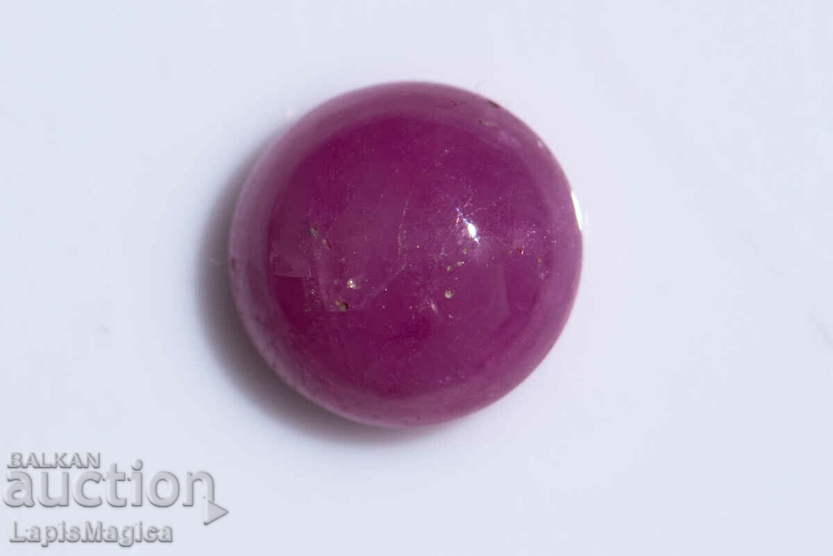 Ruby cabochon 1.22ct 5.6mm heat only oval cabochon