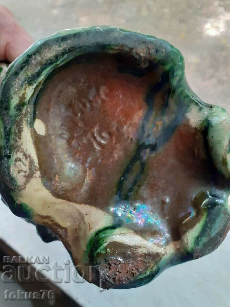 Molded jug Trojan pottery Tsar Ferdinand - 6 Molded jug Trojan pottery Tsar Ferdinand - 6