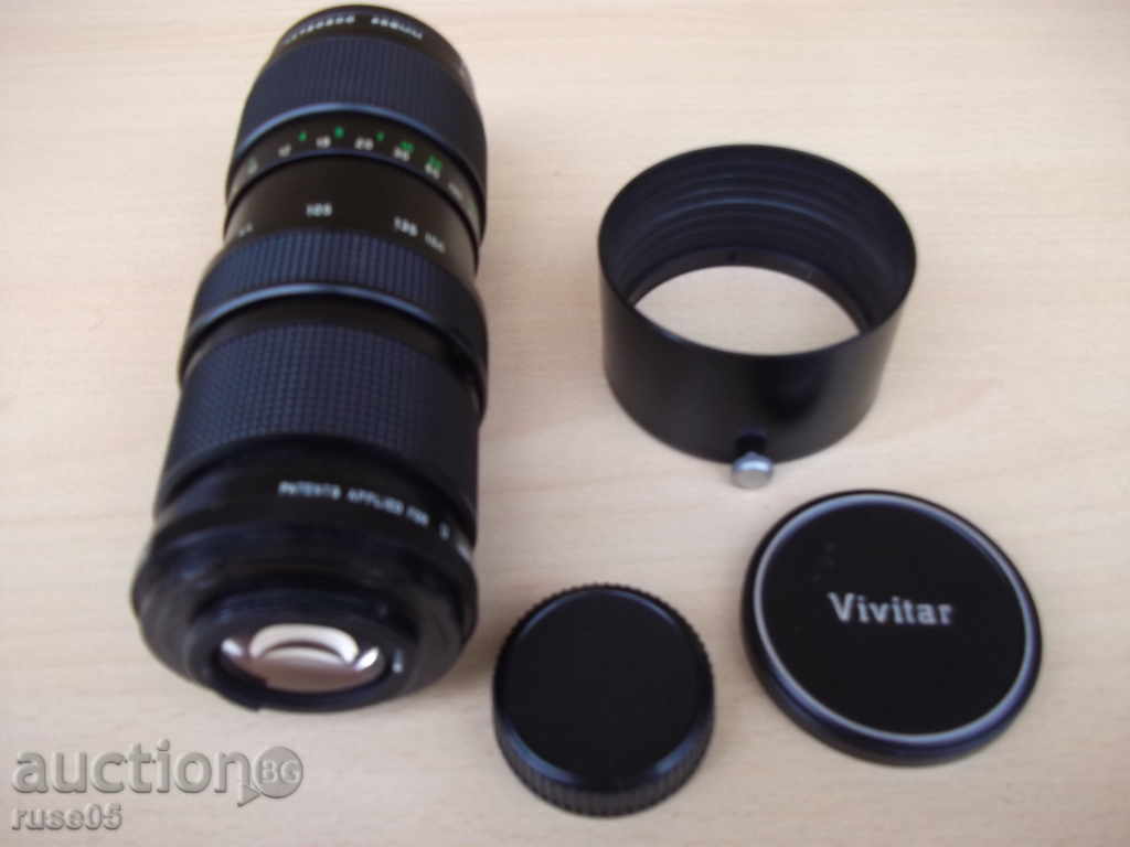 Lens "Vivitar - 75-205 mm - 1: 3.8" de lucru cu preț 170.00 BGN | € 86.92