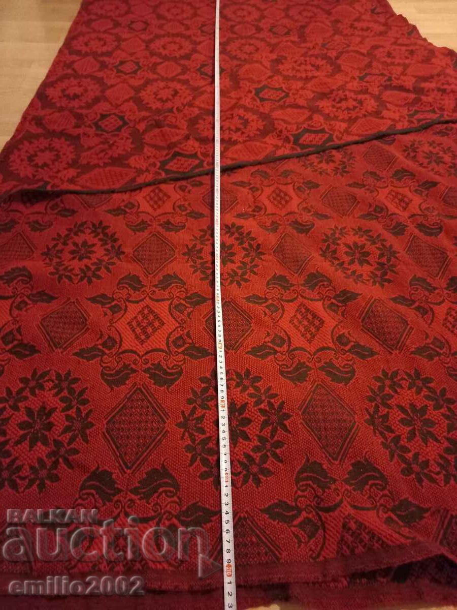 Auction  Authentic home-woven wool blanket 240/210 cm