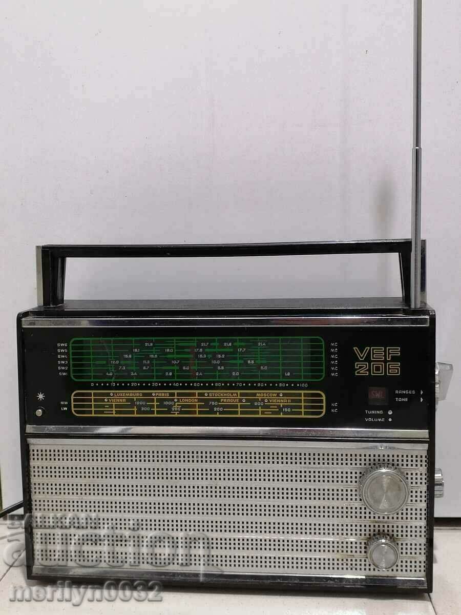 Tranzistor Soc "VEF-206", set radio, radio, antena