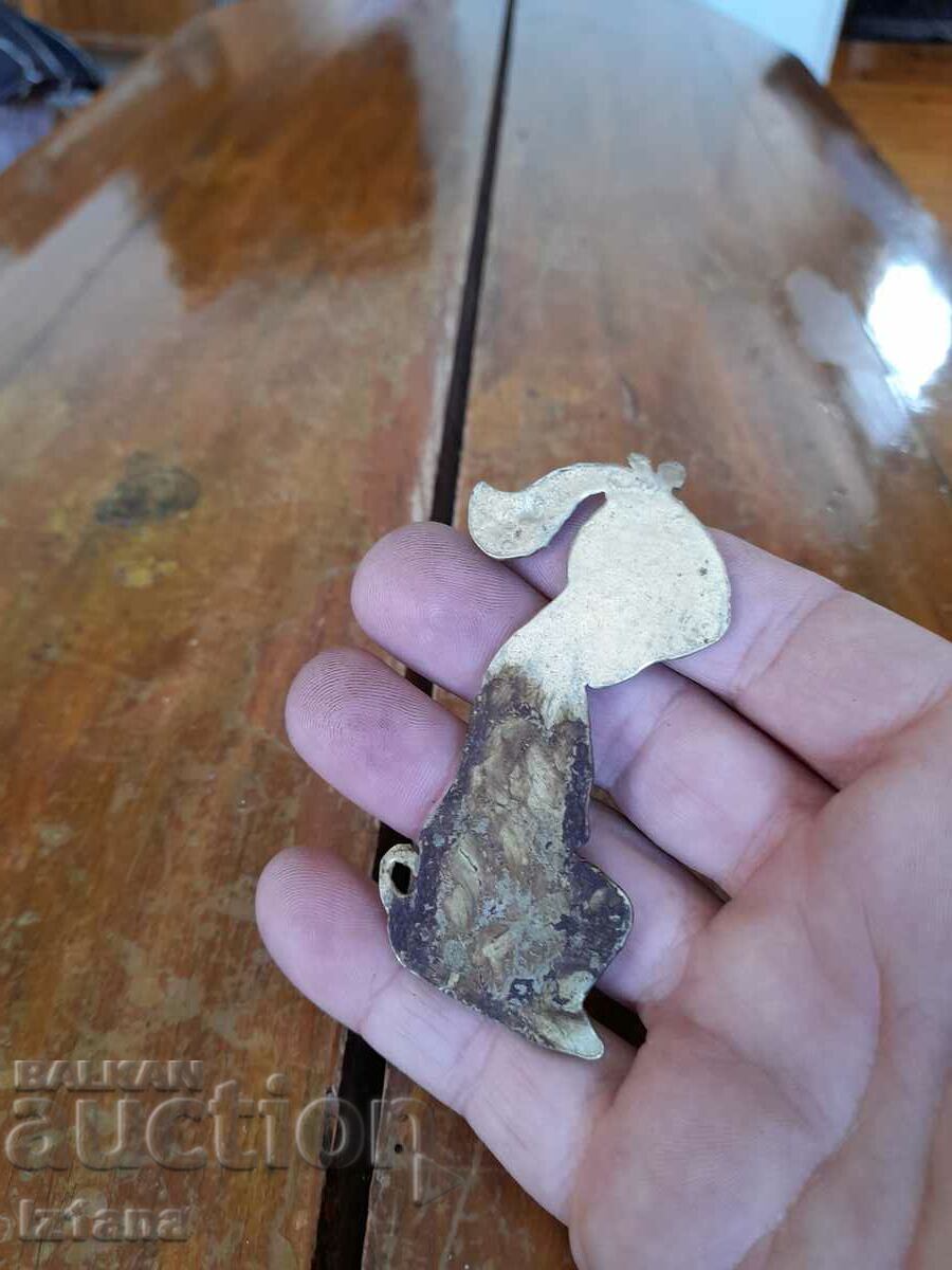 Auction An old plate, a toilet plate Auction An old plate, a toilet plate