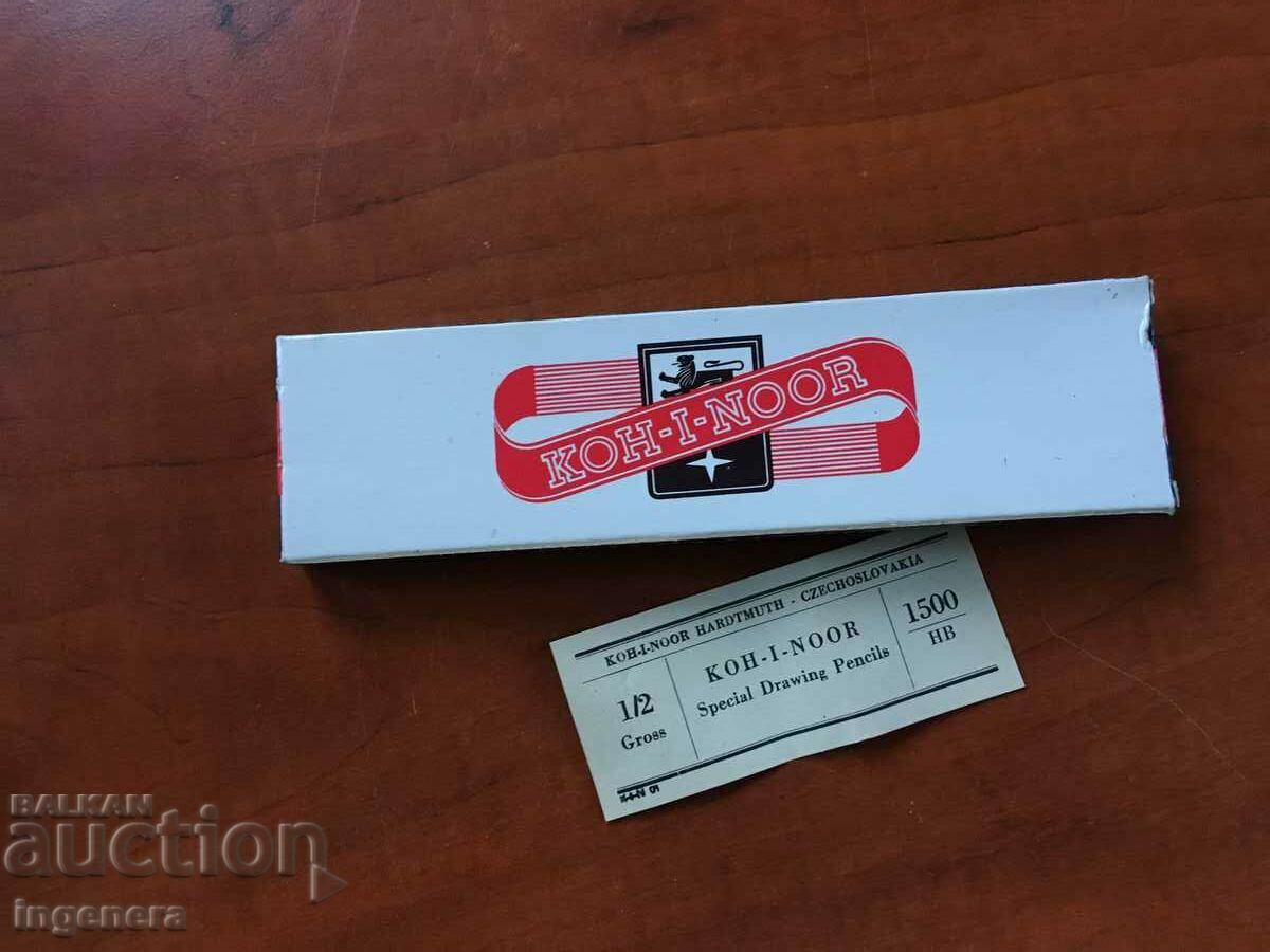 Auction PENCIL PENCILS-HB- "KOH-I-NOOR" DOZEN NEW FROM THE OLD TIMES Auction PENCIL PENCILS-HB- "KOH-I-NOOR" DOZEN NEW FROM THE OLD TIMES