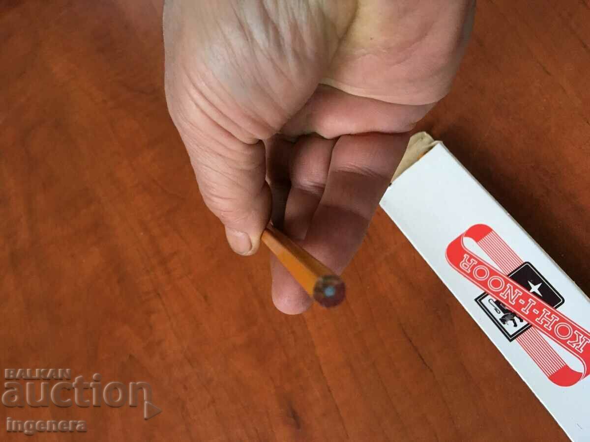 PENCIL PENCILS-HB- "KOH-I-NOOR" DOZEN NEW FROM THE OLD TIMES - 6 PENCIL PENCILS-HB- "KOH-I-NOOR" DOZEN NEW FROM THE OLD TIMES - 6