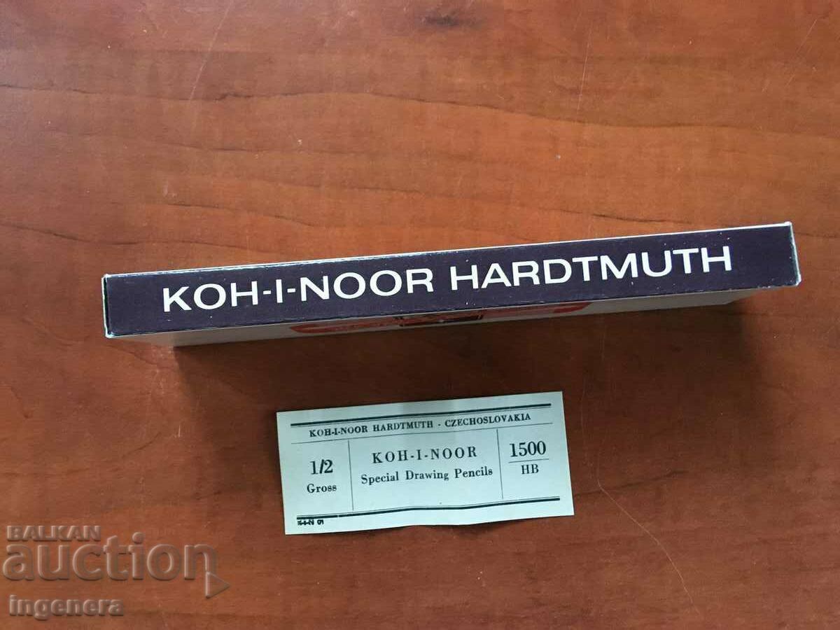 PENCIL PENCILS-HB- "KOH-I-NOOR" DOZEN NEW FROM THE OLD TIMES - 7 PENCIL PENCILS-HB- "KOH-I-NOOR" DOZEN NEW FROM THE OLD TIMES - 7