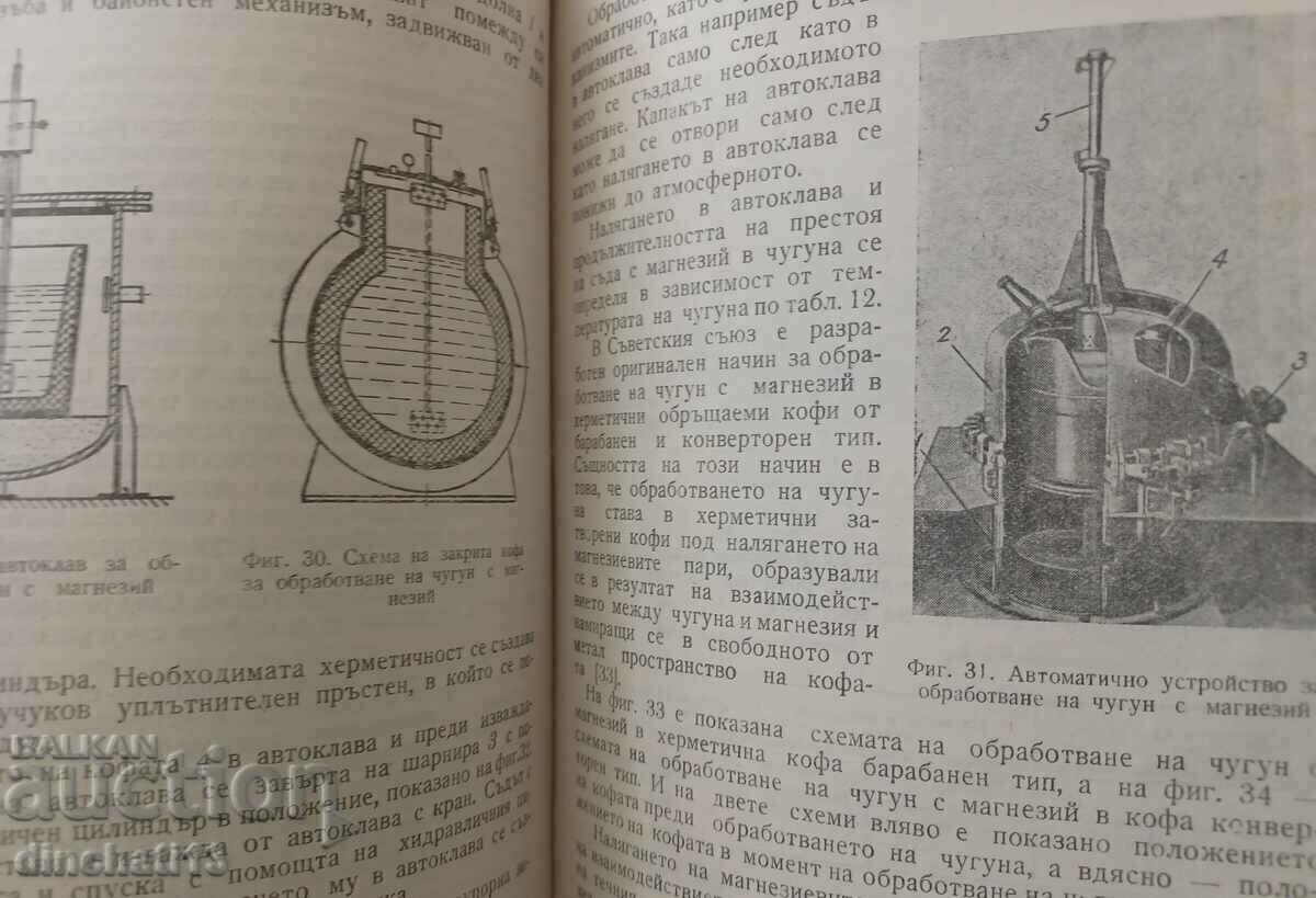 Auction  Technology of the production of castings from high-strength cast iron ..