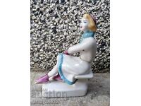 Porcelain figure 16 cm plastic statuette porcelain USSR