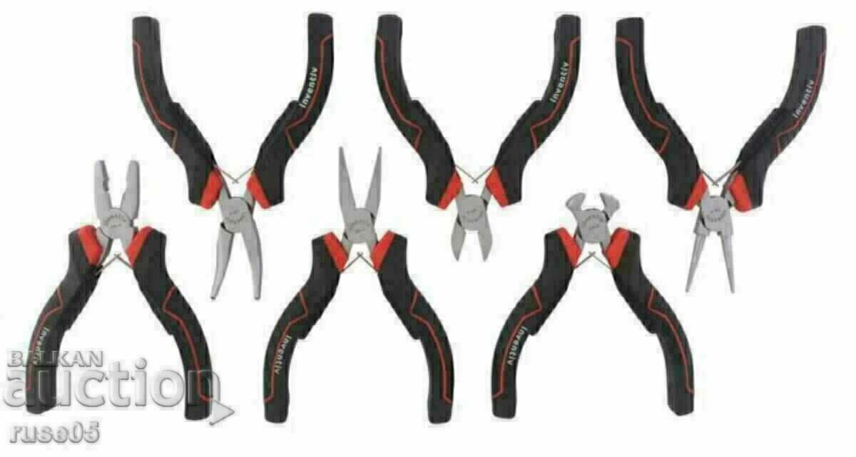 Set of 6 pcs. mini pliers "INVENTIV" new with price 40.00 BGN | € 20.45 Set of 6 pcs. mini pliers "INVENTIV" new with price 40.00 BGN | € 20.45