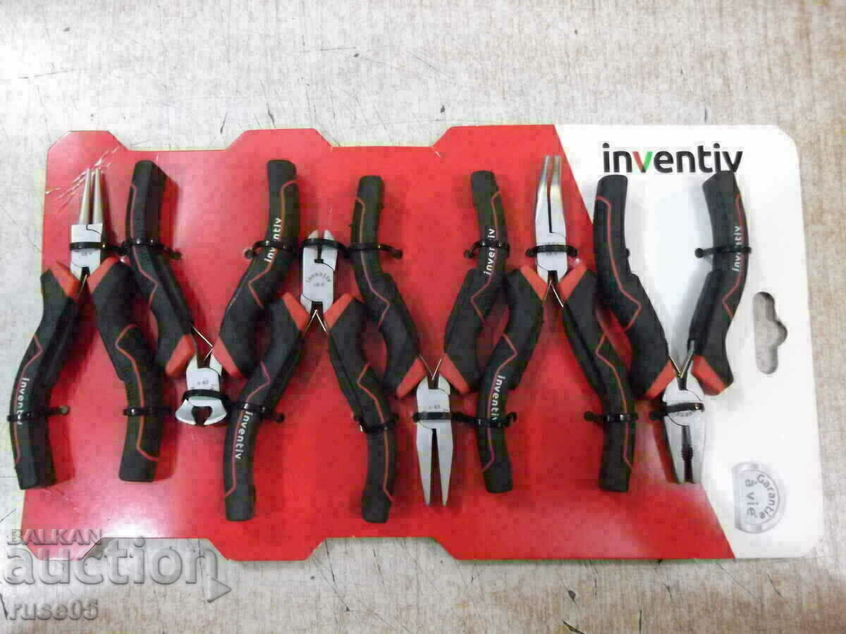 Auction Set of 6 pcs. mini pliers "INVENTIV" new Auction Set of 6 pcs. mini pliers "INVENTIV" new