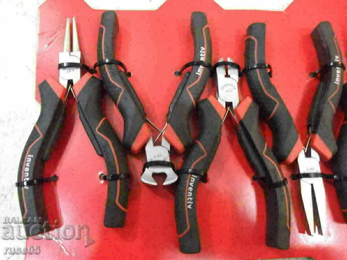 Delivery of Set of 6 pcs. mini pliers "INVENTIV" new Delivery of Set of 6 pcs. mini pliers "INVENTIV" new