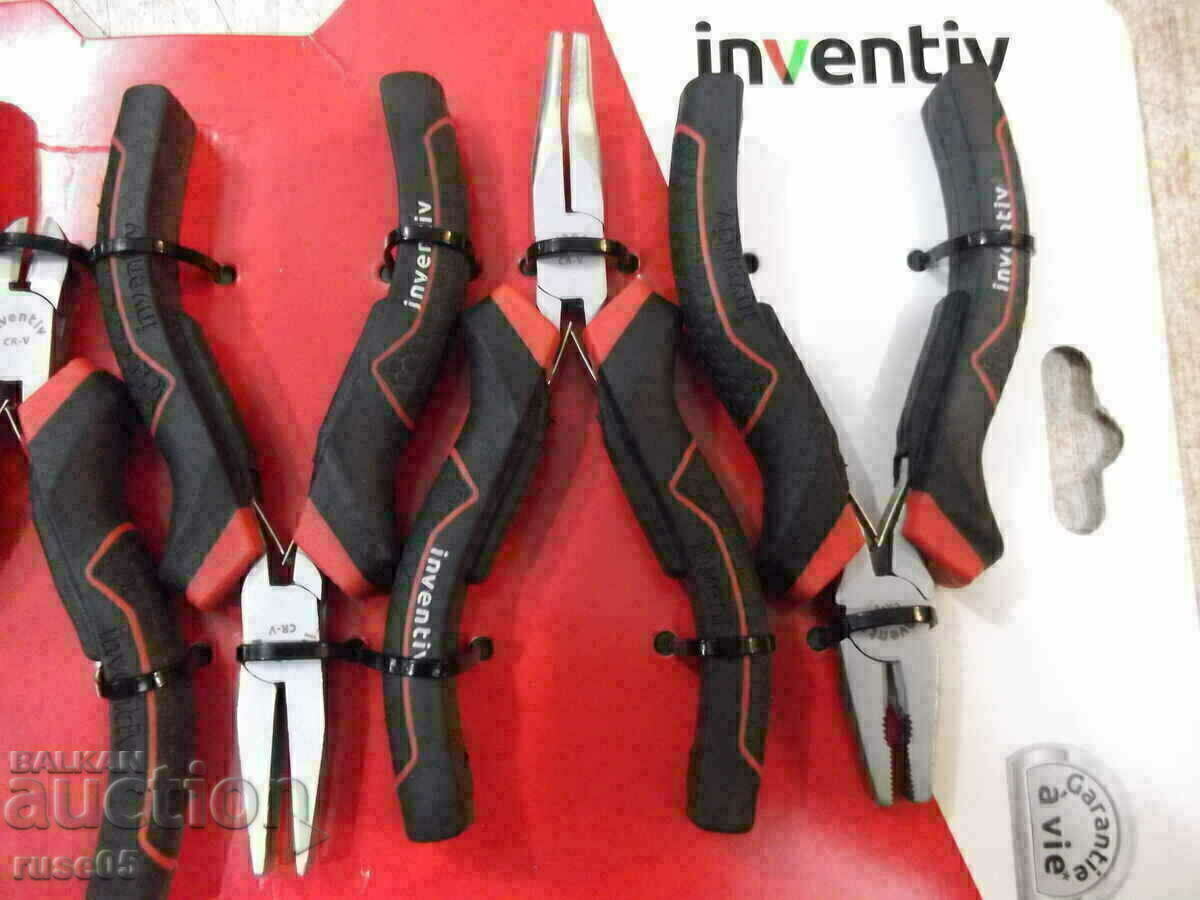 Set of 6 pcs. mini pliers "INVENTIV" new - 5 Set of 6 pcs. mini pliers "INVENTIV" new - 5