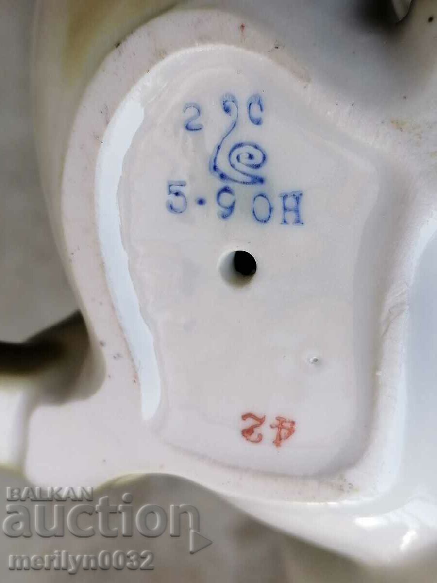 Porcelain figure, plastic, statuette, porcelain, USSR - 6 Porcelain figure, plastic, statuette, porcelain, USSR - 6