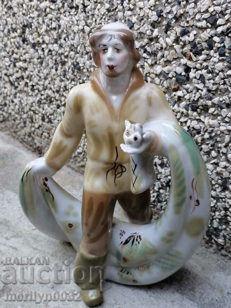 Porcelain figure, sculpture, statuette, porcelain, USSR