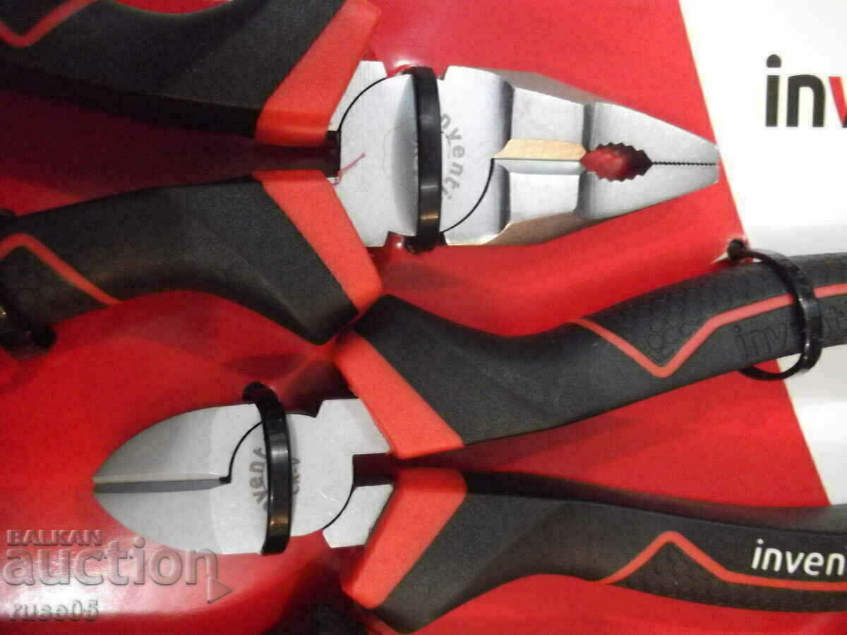 Delivery of Set of 3 pcs. pliers "INVENTIV" new