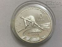 Bulgaria 10 leva 1999 Sydney, 2000 /Saritura in inaltime/ Argint 0,925